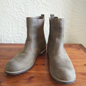 Kodiak Women's Alma Chelsea Boot tan brown factory distressed SZ 11 waterproof